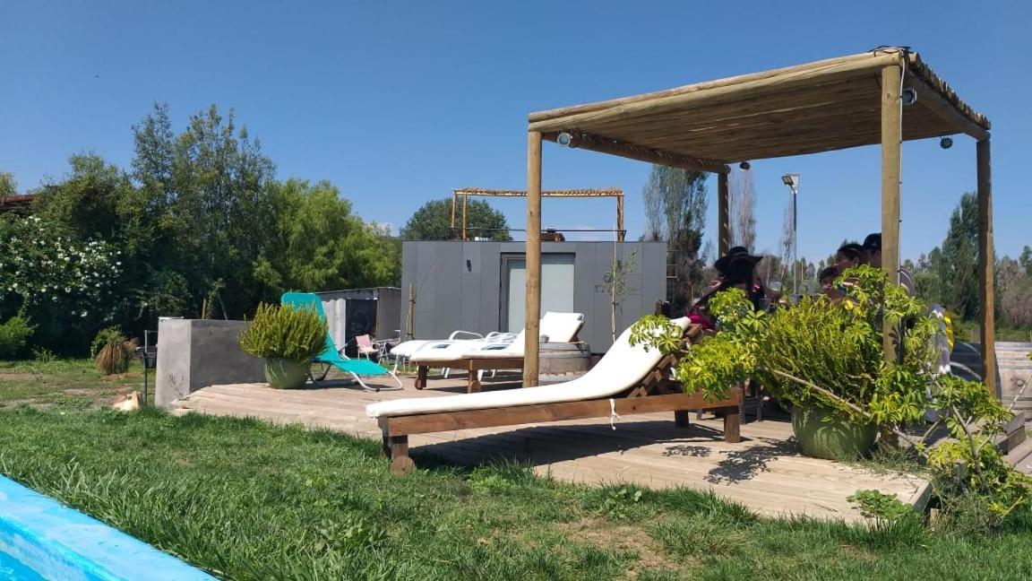 Tiny Colchagua Cabanas Y Padel Appartement Santa Cruz Buitenkant foto